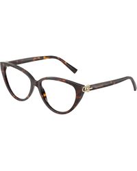 Tiffany & Co. - Tf2292 8015 Optical Frames Acetate Transparent Cat Eye Normal - Lyst
