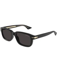 Montblanc - Mb0436S 001 Sunglasses Acetate Squared - Lyst