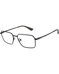 Emporio Armani - Ea2178 30011W Sunglasses Metal Transparent Geometric Normal - Lyst