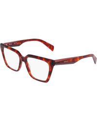 Liu Jo - Lj2825 640 Optical Frames Acetate Squared Normal - Lyst