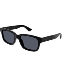 Gucci - Gg1583S 001 Sunglasses Injected Squared - Lyst