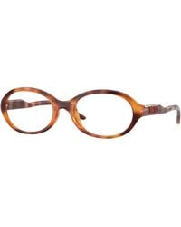 DIESEL - Dl6014U 2003 Optical Frames Injected Transparent Round Normal - Lyst