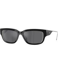 DIESEL - Dl2002Mu 701/6G Sunglasses Acetate Squared Mirrored - Lyst