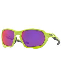 Oakley - Oo9019 Plazma 901904 Sunglasses Plastic Squared Prizm - Lyst