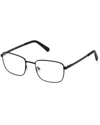 Guess - Gu50074 002 Optical Frames Metal Squared Normal - Lyst
