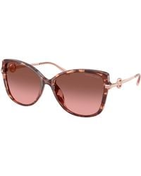Michael Kors - Mk2290U Athens 391311 Sunglasses Injected Butterfly Normal Nuanced - Lyst
