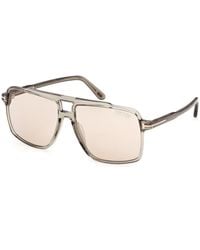 Tom Ford - Ft1177 Kemp 93E Sunglasses Acetate Squared Normal - Lyst