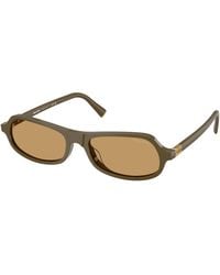 Miu Miu - Mu B10Su 25L10Y Sunglasses Acetate Geometric Normal - Lyst