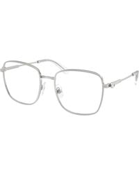 Swarovski - Sk1036 4001 Optical Frames Metal Transparent Squared Normal - Lyst