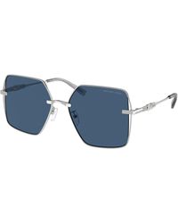 Michael Kors - Mk1157D Sanya 18938G Sunglasses Metal Squared Normal - Lyst