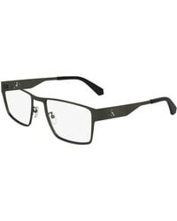 Calvin Klein - Ckj24208 001 Optical Frames Metal Squared Normal - Lyst