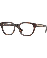 Burberry - Be2454 4205 Optical Frames Acetate Transparent Round Normal - Lyst