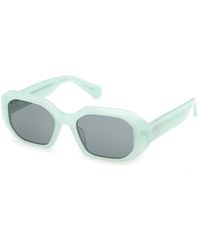 MAX&Co. - Mo0152 93N Sunglasses Acetate Geometric Normal - Lyst