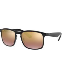 Ray-Ban - Sunglasses Man Rb4264 Chromance - Tortoise Frame Violet Lenses Polarized 58-18 - Lyst