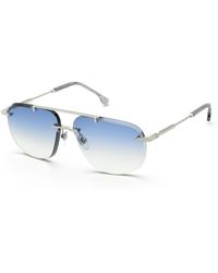 Lozza - Sl2457 Alicudi 4 579Y Sunglasses Metal Squared Normal Nuanced - Lyst