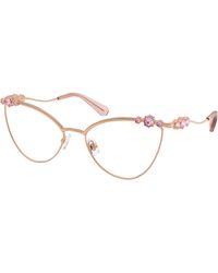 Swarovski - Sk1033 4014 Optical Frames Metal Cat Eye Normal - Lyst