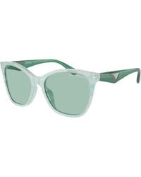 Emporio Armani - Ea4222U 611271 Sunglasses Acetate Butterfly Normal - Lyst