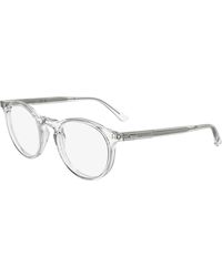Calvin Klein - Ck25518 970 Optical Frames Acetate Geometric Normal - Lyst