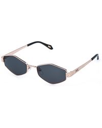 Just Cavalli - Sjc180 300 Sunglasses Metal Smoke Geometric Normal - Lyst