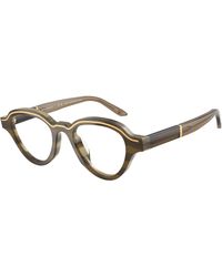 Emporio Armani - Ea4264U 63381W Sunglasses Acetate Transparent Geometric Normal - Lyst