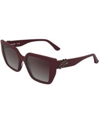 KARL LAGERFELD - Kl6221S 602 Sunglasses Acetate Cat Eye Normal Nuanced - Lyst