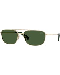 Burberry - Be3170 110971 Sunglasses Metal Pilot Normal - Lyst