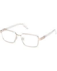 Guess - Gu50371 026 Optical Frames Metal Squared Normal - Lyst