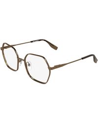 KARL LAGERFELD - Kl363 717 Optical Frames Metal Squared Normal - Lyst