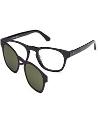 Web - We5468 001 Optical Frames Acetate Round Normal - Lyst