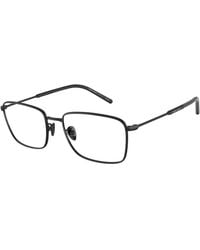 Giorgio Armani - Ar5127J 3001 Optical Frames Steel Transparent Squared Normal - Lyst
