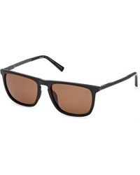 Timberland - Tb00088 01H Sunglasses Injected Squared Polarized - Lyst