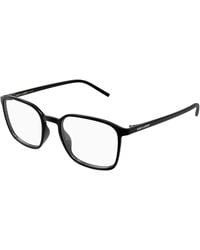 Saint Laurent - Sl 845 001 Optical Frames Bio-Injected Transparent Squared - Lyst