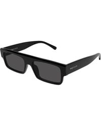 McQueen - Am0580S 001 Sunglasses Acetate Squared - Lyst