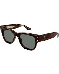 Montblanc - Mb0381S 002 Sunglasses Acetate Squared - Lyst