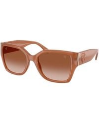 Ralph Lauren - Rl8230U 624413 Sunglasses Injected Squared Normal Shaded - Lyst