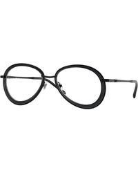 DIESEL - Dl5007 1002 Optical Frames Metal Round Normal - Lyst