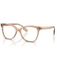 Burberry - Be2364 Grace 3779 Optical Frames Acetate Transparent Cat Eye Normal - Lyst