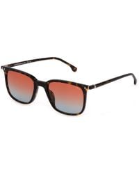 Lozza - Sl4320 Roma 1 0722 Sunglasses Acetate Squared Normal Shaded - Lyst