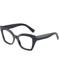 Dolce & Gabbana - Dg3386 3441 Optical Frames Acetate Transparent Butterfly Normal - Lyst