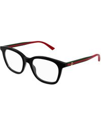 Gucci - Gg1864O 001 Optical Frames Acetate Transparent Squared - Lyst