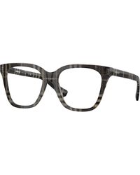 Burberry - Be2438 4199 Optical Frames Acetate Squared Normal - Lyst