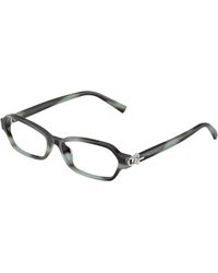 Tiffany & Co. - Tf2293U 8443 Optical Frames Acetate Transparent Geometric Normal - Lyst
