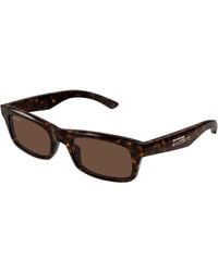 Balenciaga - Bb0422S 002 Sunglasses Acetate Squared - Lyst
