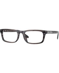 DIESEL - Dl4017U 2039 Optical Frames Acetate Transparent Squared Normal - Lyst