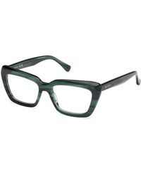 Max Mara - Mm5210 098 Optical Frames Acetate Cat Eye Normal - Lyst