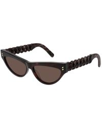 Stella McCartney - Sc0235S 002 Outlet Sunglasses Acetate Cat Eye Normal - Lyst