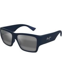 Maui Jim - Mj0614S 003 Occhiali Da Sole Bio-Iniettato Grigio Squadrata - Lyst