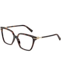 Tiffany & Co. - Tf2290Bu 8015 Optical Frames Acetate Transparent Squared Normal - Lyst