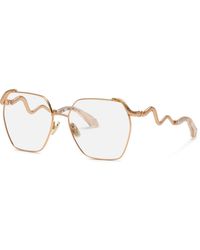 Roberto Cavalli - Vrc103 08Fc Optical Frames Metal Geometric - Lyst