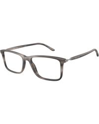 Giorgio Armani - Ar7258 6074 Optical Frames Acetate Squared Normal - Lyst